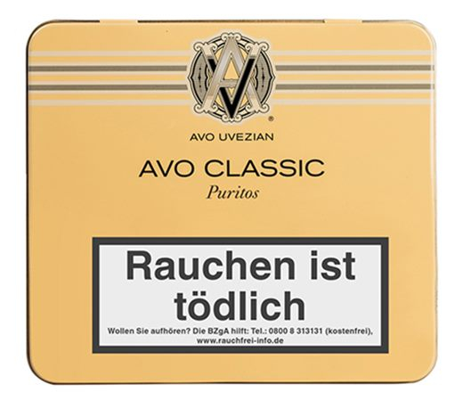 Avo Classic Puritos, 10er Blechbox